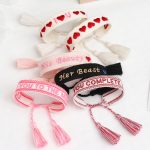 Handwoven Adjustable Bracelet-- For My Lover