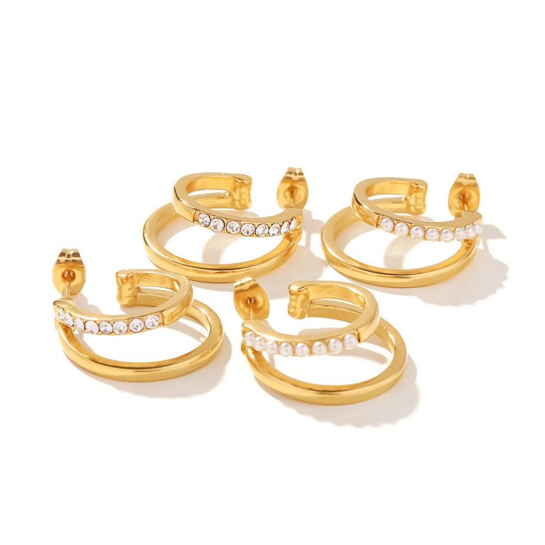 Two-tier Earrings
